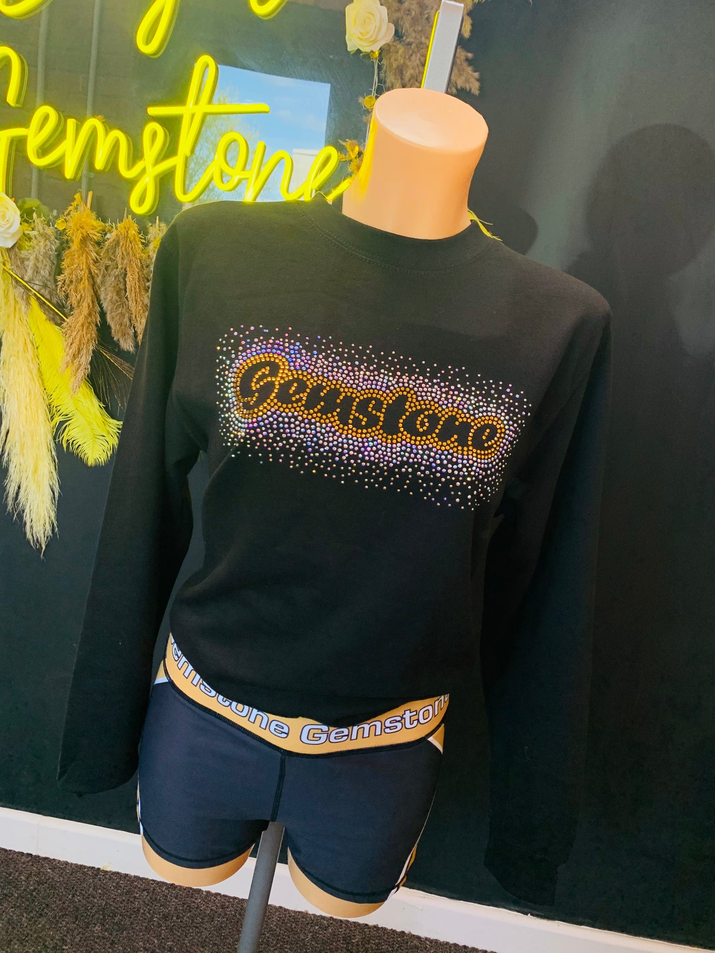 Gemstone Rhinestone Jumper