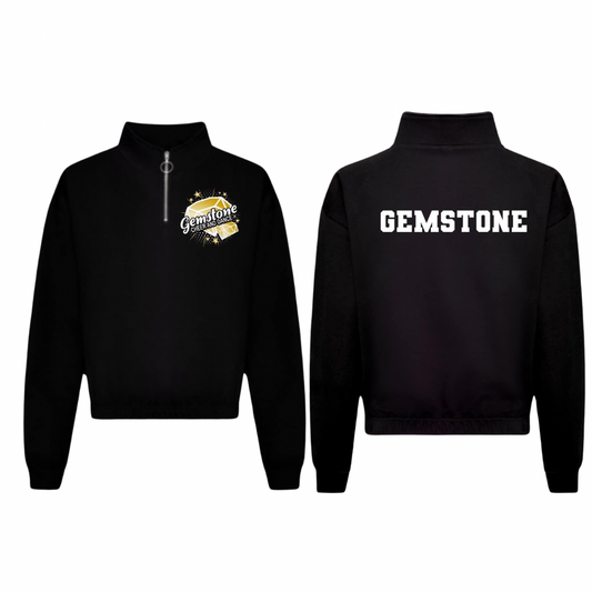New Gemstone 1/4 zip sweatshirts